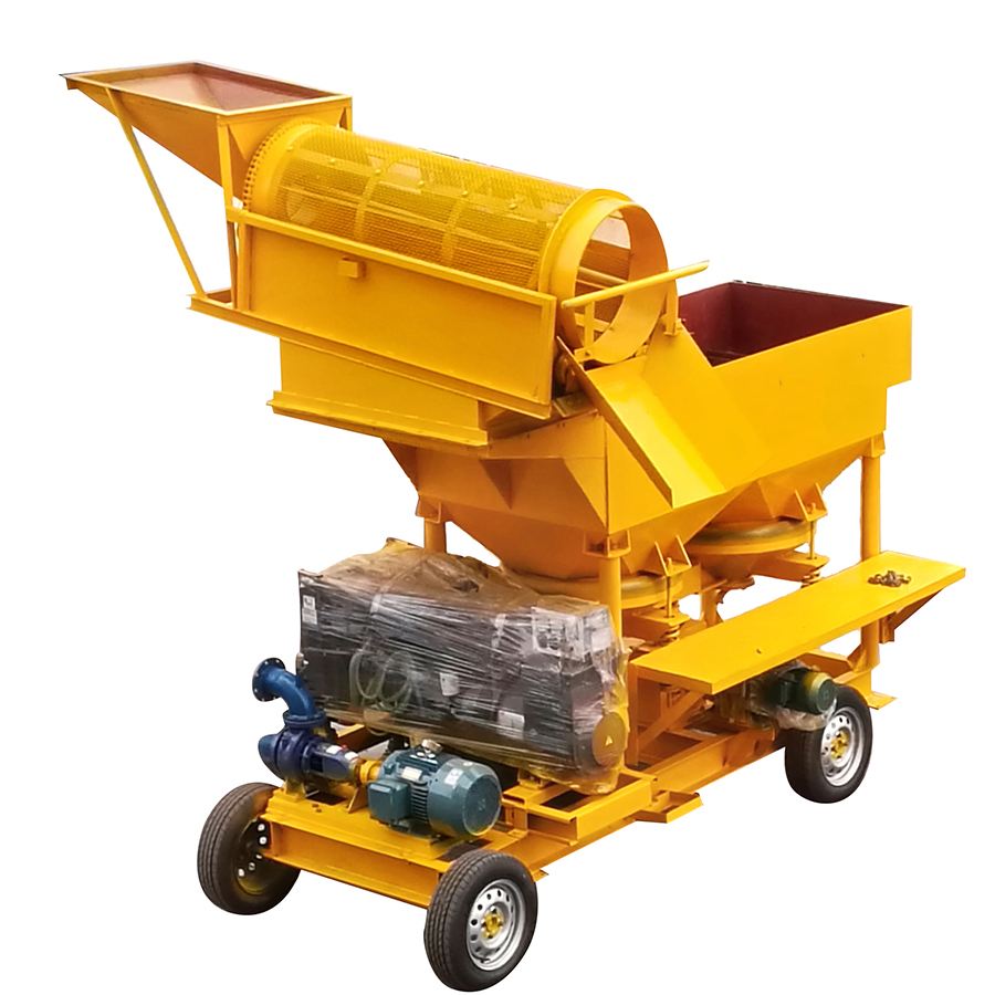 Mobile Diamond Washing Plant