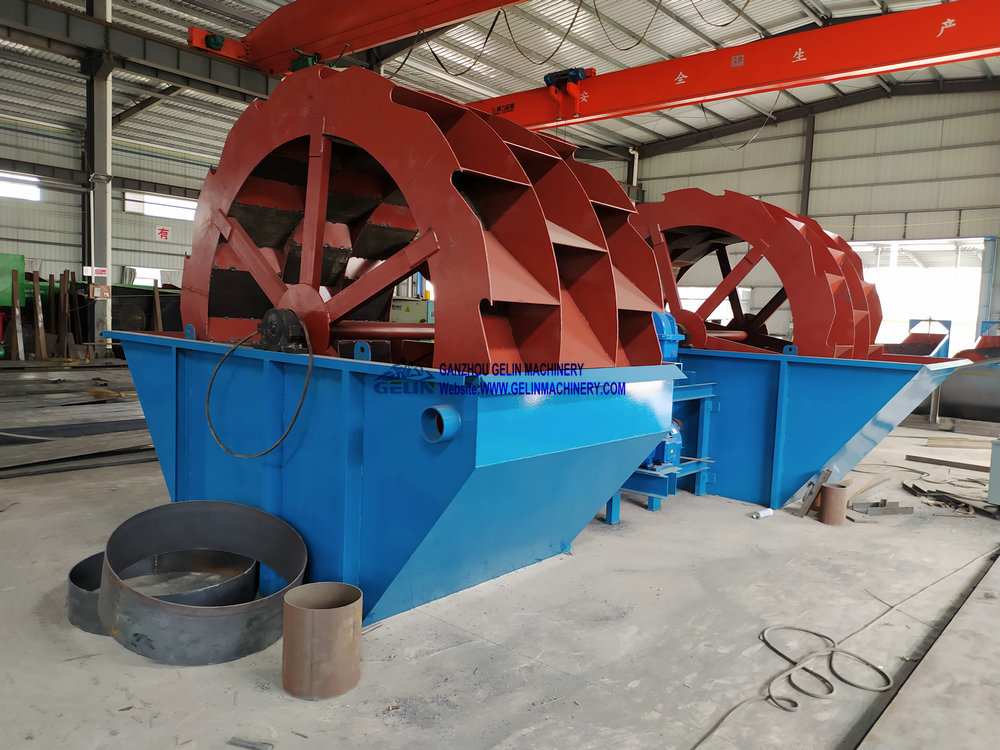 Bucket Wheel Sand Washer