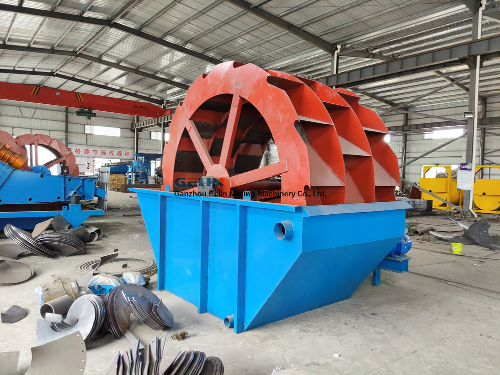 Bucket Wheel Sand Washer
