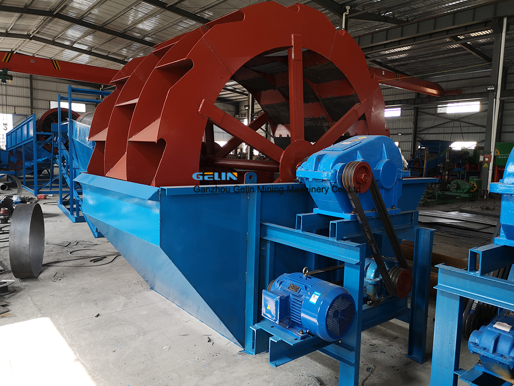 Bucket Wheel Sand Washer