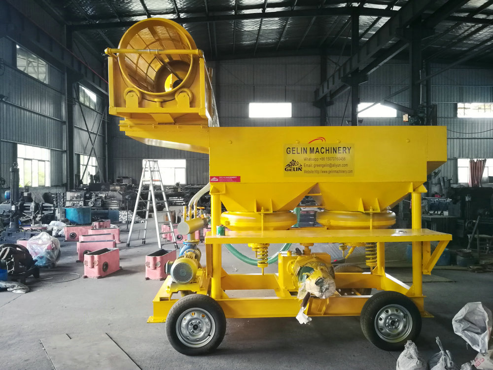 Mobile Diamond Washing Plant