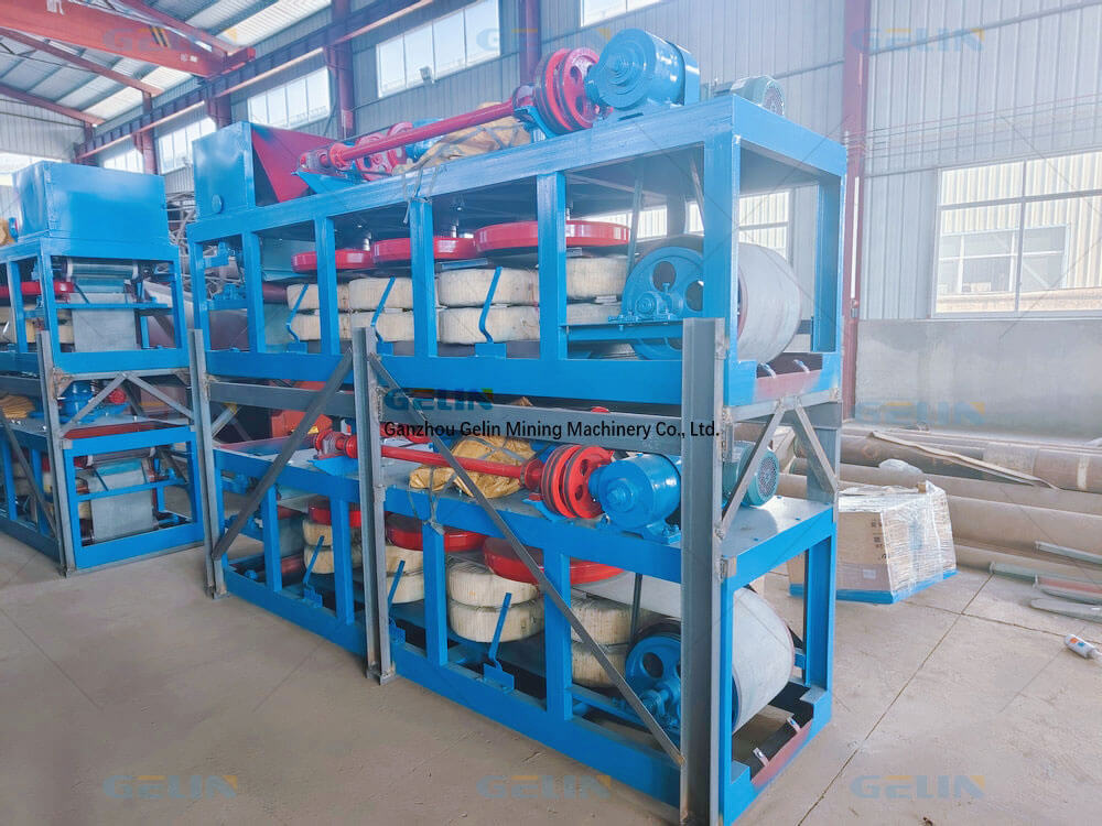 three-discs Electromagnetic Separator