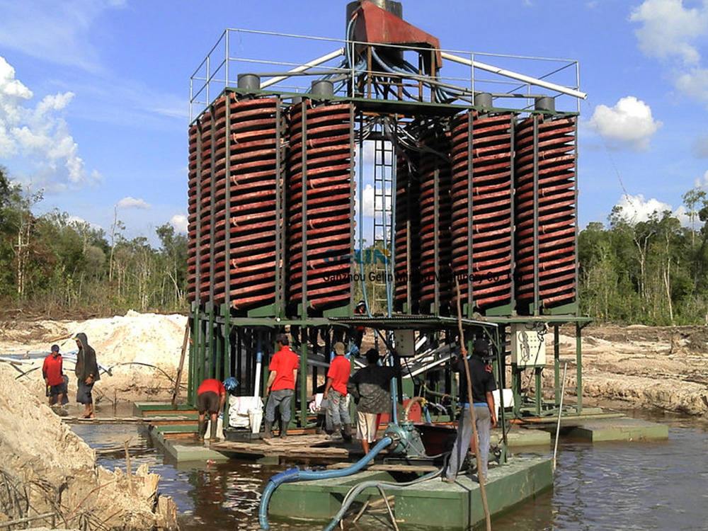 Black Sand Titanium Iron Ore Processing Plant